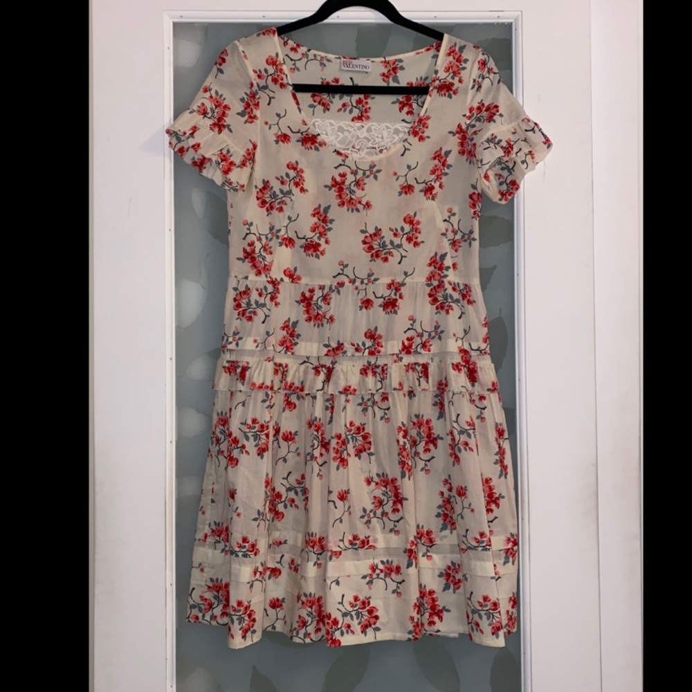 RED Valentino Floral Dress
